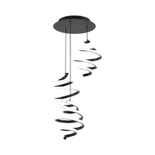 Load image into Gallery viewer, Whirl LED Multi Pendant Light.