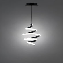 Load image into Gallery viewer, Whirl LED Pendant Light in Detail.
