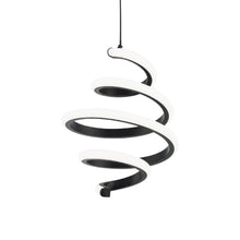Load image into Gallery viewer, Whirl LED Pendant Light in Detail.