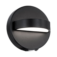 Load image into Gallery viewer, Wink LED Wall Light in Black.