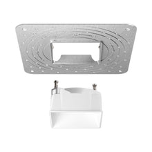 Load image into Gallery viewer, 3" Square Trimless Spackle Frame in Detail.