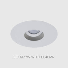 Load image into Gallery viewer, 4" Round Flush Mount Trim Adapter in Detail.