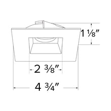 Load image into Gallery viewer, Flexa™ 4" Square Reflector - line drawing.