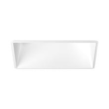 Load image into Gallery viewer, Pex™ 3" Square Adjustable Trimless Smooth Reflector Trim in White.