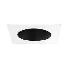 Load image into Gallery viewer, Pex™ 3" Square Deep Reflector in Black with White Trim.