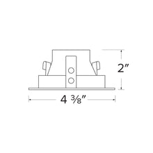 Load image into Gallery viewer, Pex™ 3" Square Deep Reflector - line drawing.