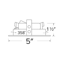 Load image into Gallery viewer, Pex™ 4" Round Adjustable Reflector - line drawing.