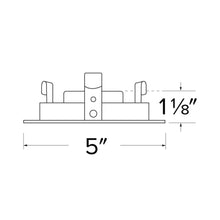 Load image into Gallery viewer, Pex™ 4" Round Shallow Reflector - line drawing.