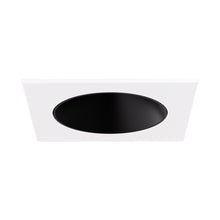 Load image into Gallery viewer, Pex™ 4" Square Deep Reflector in Black with White Trim.