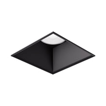 Load image into Gallery viewer, Pex™ 4" Square Trimless Smooth Reflector Trim in Black.