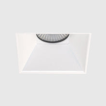 Load image into Gallery viewer, Pex™ 4" Square Trimless Smooth Reflector Trim in Detail.