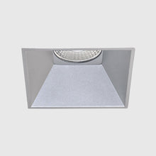Load image into Gallery viewer, Pex™ 4" Square Trimless Smooth Reflector Trim in Detail.