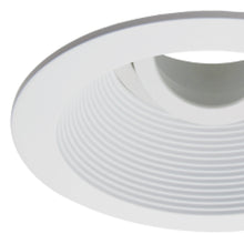 Load image into Gallery viewer, Unique™ 4" Round Deep Baffle in Detail.