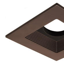 Load image into Gallery viewer, Unique™ 4" Square Baffle in Detail.
