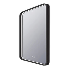 Load image into Gallery viewer, Eminence LED Lighted Mirror in Matte Black (Large).