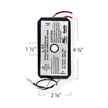 Load image into Gallery viewer, Emeryallen 12V No Load Electronic Power Supply LED Driver - line drawing.