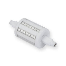 Load image into Gallery viewer, Emeryallen Amber Double Ended R7S 120V LED Bulb in Detail.