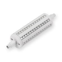 Load image into Gallery viewer, Emeryallen Amber Double Ended R7S 120V LED Bulb in Detail.