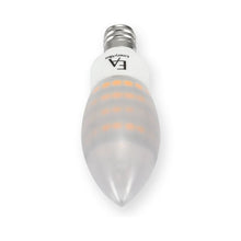 Load image into Gallery viewer, Emeryallen Candelabra Base 120V Candle Mini LED Bulb in Detail.