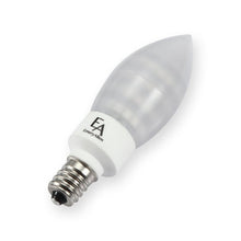 Load image into Gallery viewer, Emeryallen Candelabra Base Amber Mini LED Bulb in Detail.