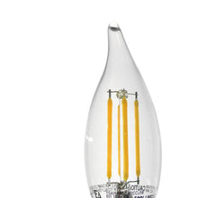 Load image into Gallery viewer, Emeryallen Candle Shaped C10 120V Mini LED Bulb in Detail.