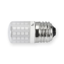 Load image into Gallery viewer, Emeryallen E26 Squatty Base 120V Amber Mini LED Bulb in Detail.