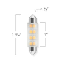 Load image into Gallery viewer, Emeryallen Festoon 12V Mini LED Bulb - line drawing.