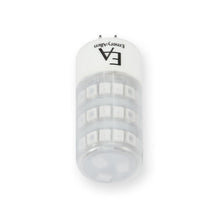 Load image into Gallery viewer, Emeryallen G4 Bi Pin Base 12V Amber Mini LED Bulb in Detail.