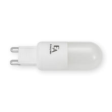 Load image into Gallery viewer, Emeryallen G9 Bi Pin Base 120V COB Mini LED Bulb in Detail.