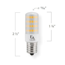 Load image into Gallery viewer, Emeryallen Intermediate Base 120V Mini LED Bulb - line drawing.