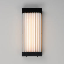 Load image into Gallery viewer, Acropolis Outdoor LED Wall Light in Detail.