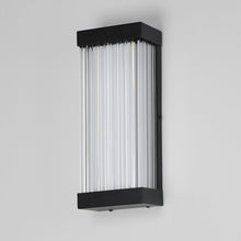 Load image into Gallery viewer, Acropolis Outdoor LED Wall Light in Detail.