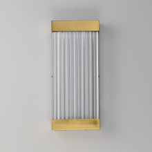 Load image into Gallery viewer, Acropolis Outdoor LED Wall Light in Detail.
