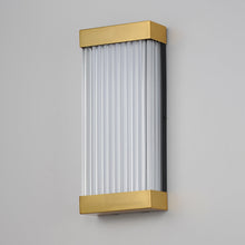 Load image into Gallery viewer, Acropolis Outdoor LED Wall Light in Detail.