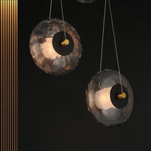 Load image into Gallery viewer, Amulet LED Pendant Light in Detail.