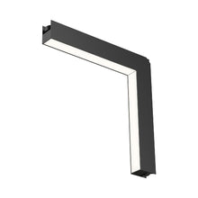 Load image into Gallery viewer, Continuum LED Wall to Ceiling Corner Track Light in Black.