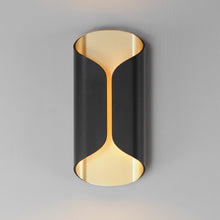 Load image into Gallery viewer, Folio Outdoor LED Wall Light in Detail.