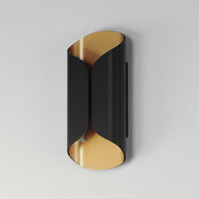 Load image into Gallery viewer, Folio Outdoor LED Wall Light in Detail.