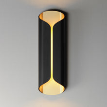 Load image into Gallery viewer, Folio Outdoor LED Wall Light in Detail.