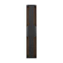 Load image into Gallery viewer, Maglev Outdoor LED Wall Light in Black (33.5-Inch).