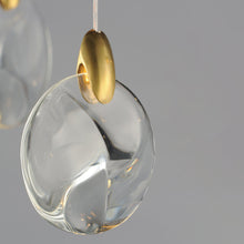 Load image into Gallery viewer, Pebble LED Pendant Light in Detail.