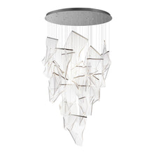 Load image into Gallery viewer, Rinkle LED Multi Light Pendant Light in Polished Chrome (24-Light).