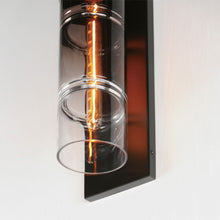 Load image into Gallery viewer, Smokestack Outdoor Wall Light in Detail.