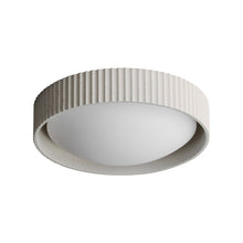 Load image into Gallery viewer, Souffle LED Flush Mount Ceiling Light in Chaulk White (Medium).