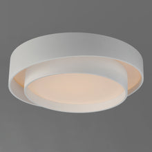 Load image into Gallery viewer, Ziggurat LED Flush Mount Ceiling Light in Detail.