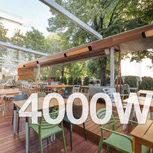 Load image into Gallery viewer, 4000W Electric Heater in Outside Area.