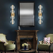 Load image into Gallery viewer, Atomo LED Wall Light in living room.
