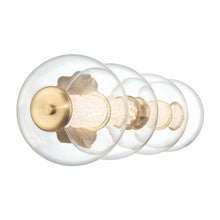 Load image into Gallery viewer, Atomo LED Wall Light in Detail.