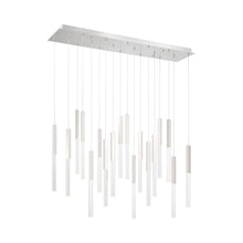 Load image into Gallery viewer, Benicio LED Rectangle Chandelier in Detail.