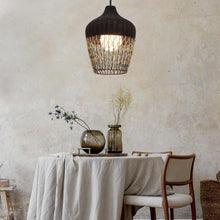 Load image into Gallery viewer, Hannha Outdoor Pendant Light in dining room.